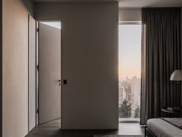 Controparete acustica in cartongesso con lana di roccia ad alta densità e profili antivibranti